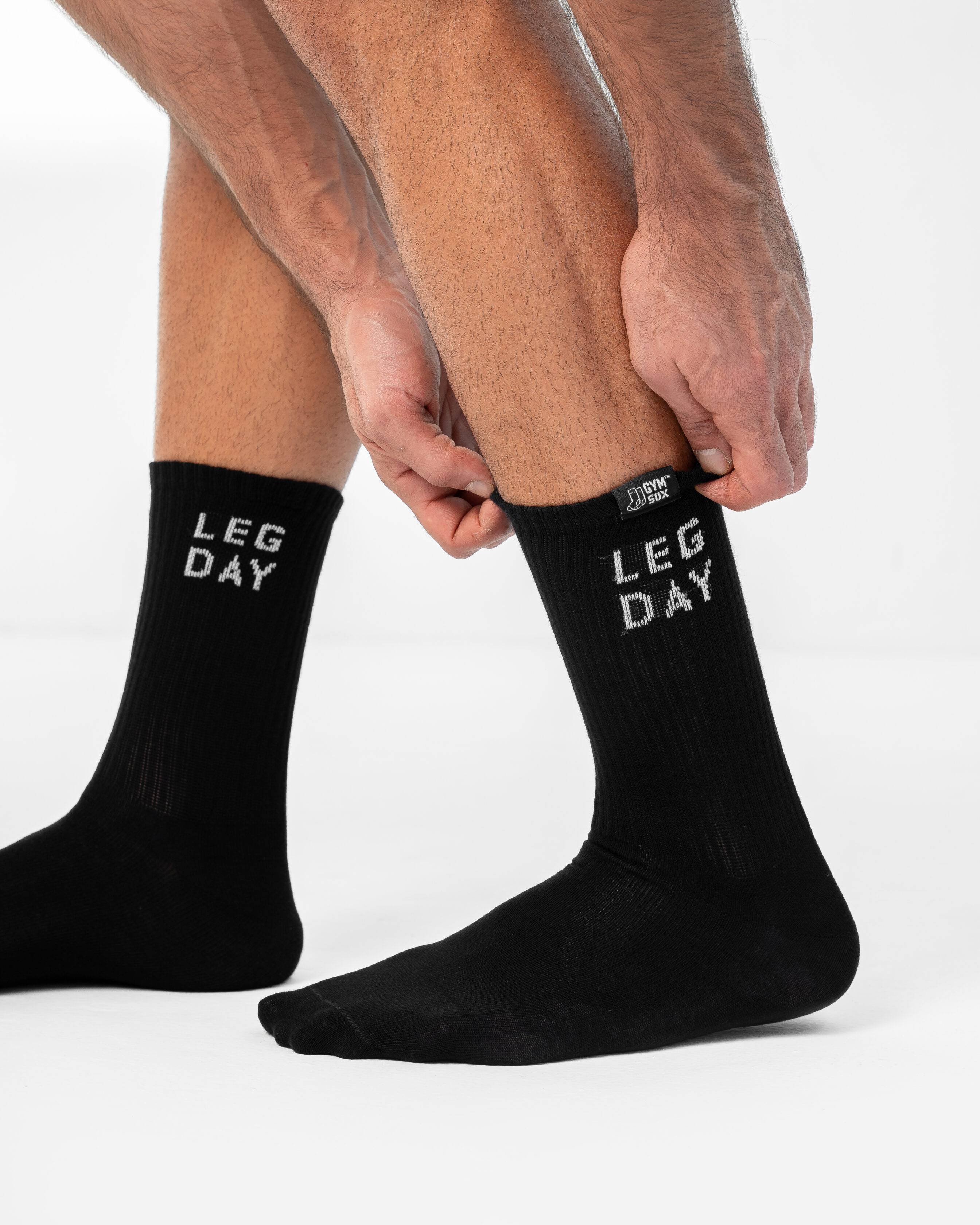 LEGS DAY Fun Gym Socks – Savvy Sox